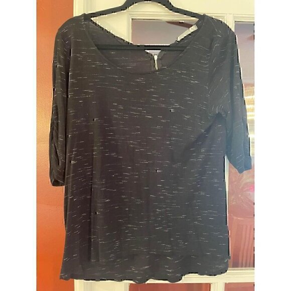 Olivia Moon Zipper Back Top Large - Picture 4 of 7